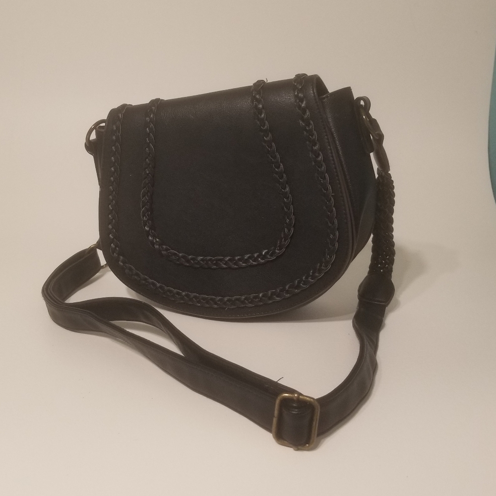 🕶️ T-shirt and Jeans side purse black